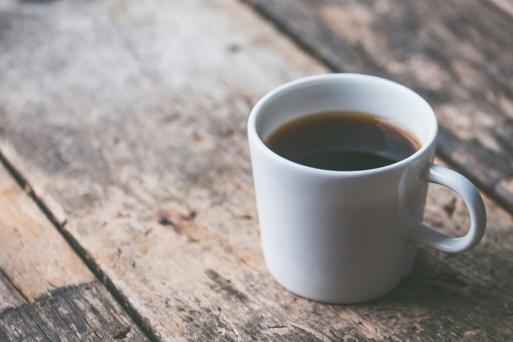 u bent altijd welkom voor een kopje koffie of thee